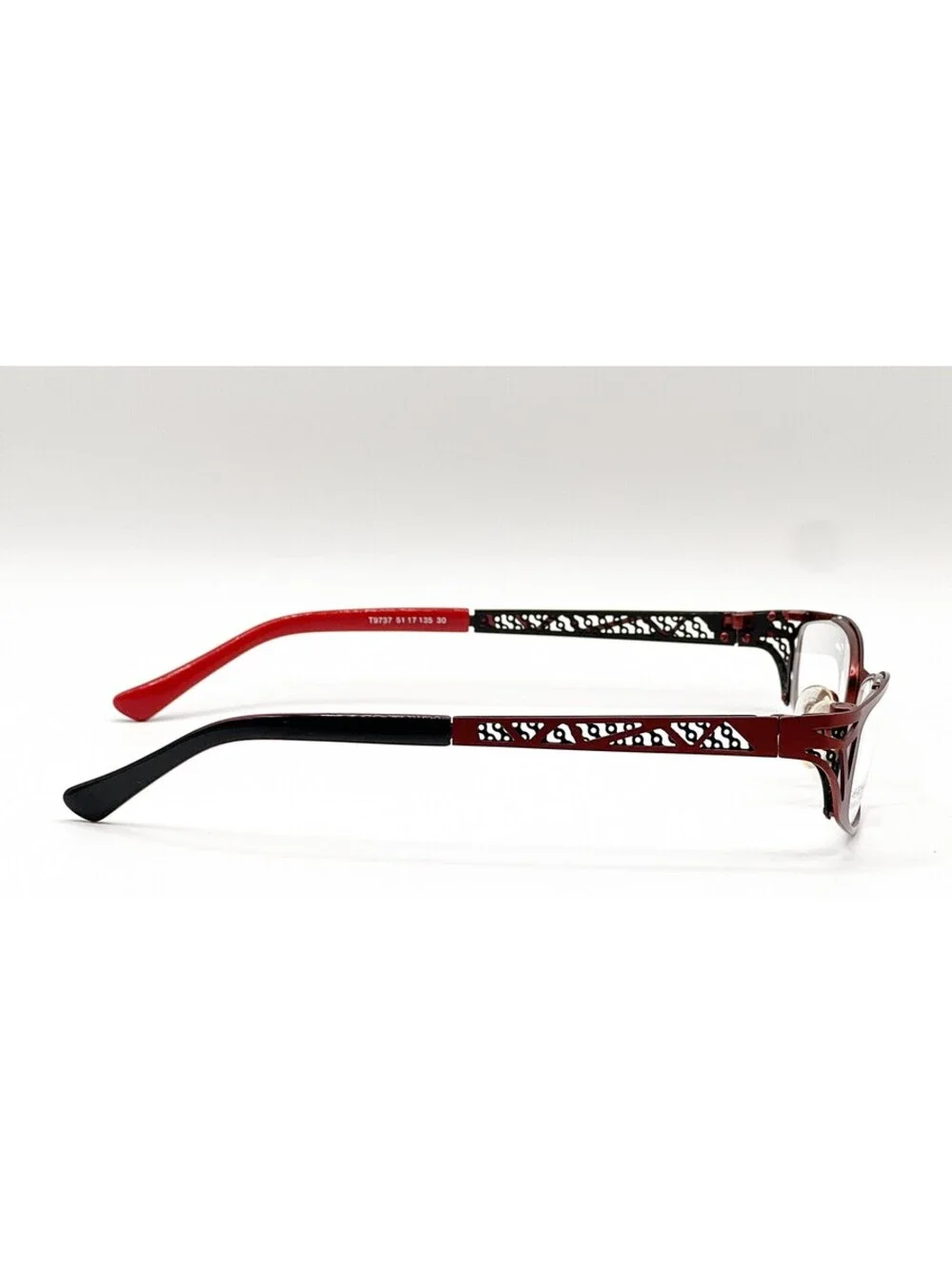Takumi T9737 30 Matte Cherry Full Rim Authentic Eyeglass Frames W Clip 51-17-145